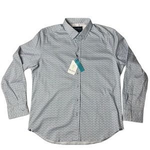 NWT Robert Graham Kayenta Long Sleeve Tailored Fit Dress Shirt XXL 2XL